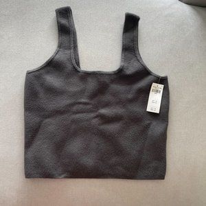 ABERCROMBIE & FITCH SWEATER TANK NEW WITH TAGS womens size large